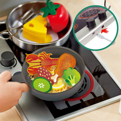 Deluxe Kitchen Playset with Fan Fryer