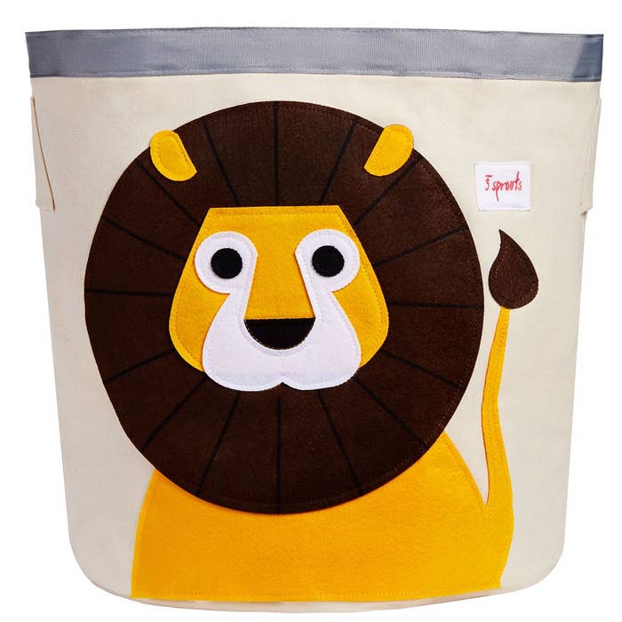 3 Sprouts Lion Storage Bin