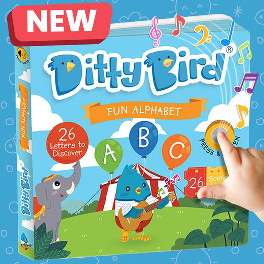 New | Fun Alphabet | Abc Song | Ditty Bird Baby Sound Book