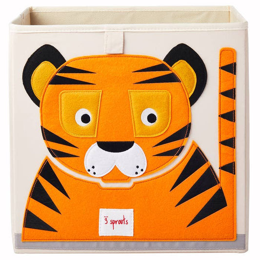 3 Sprouts Tiger Storage Box