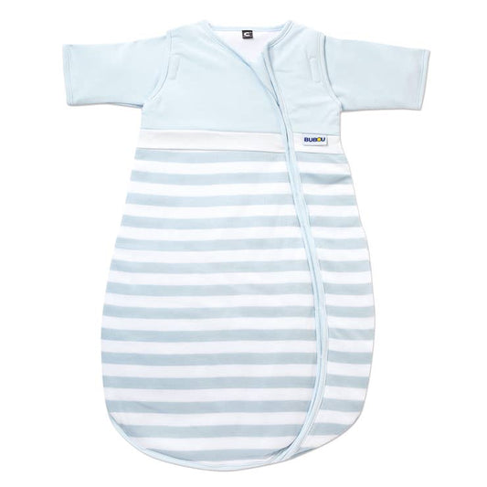 Bubou All-Season Sleeping Bag Light Blue Striped