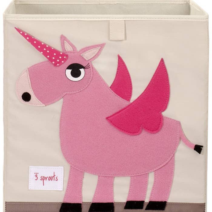 3 Sprouts Unicorn Storage Box