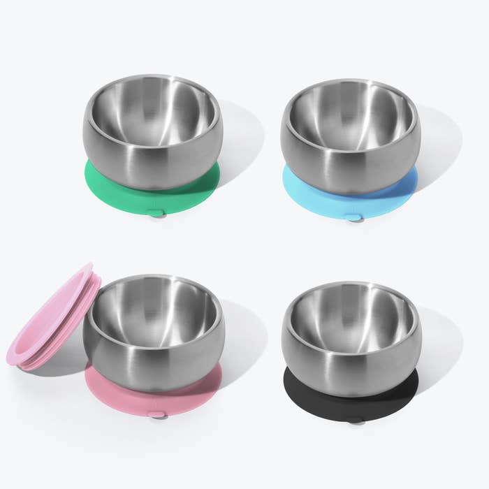 Avanchy Stainless Steel Baby Bowl 12 Case Pack