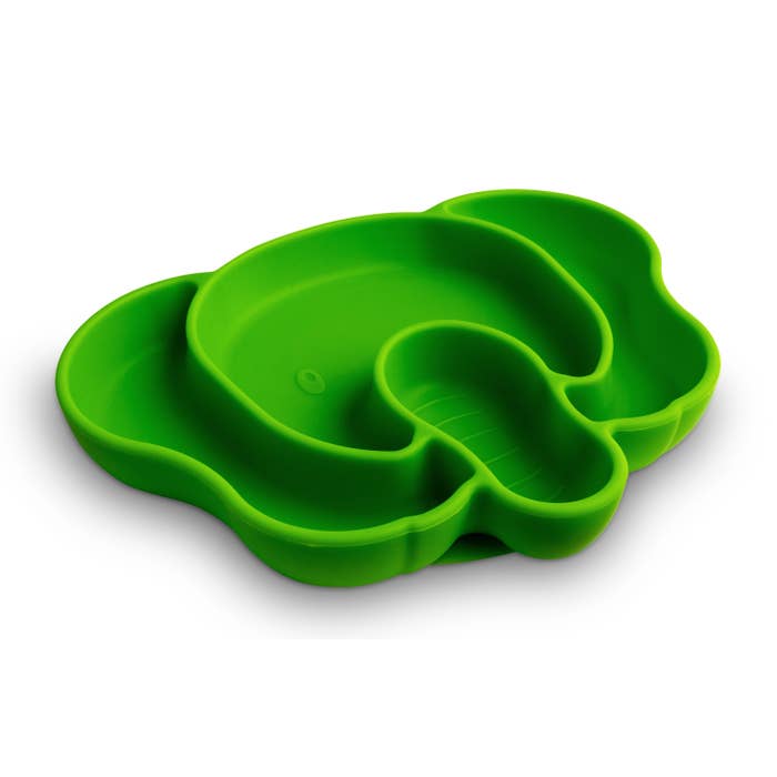 Thinkbaby & Thinksport Suction Plate Green Elephant