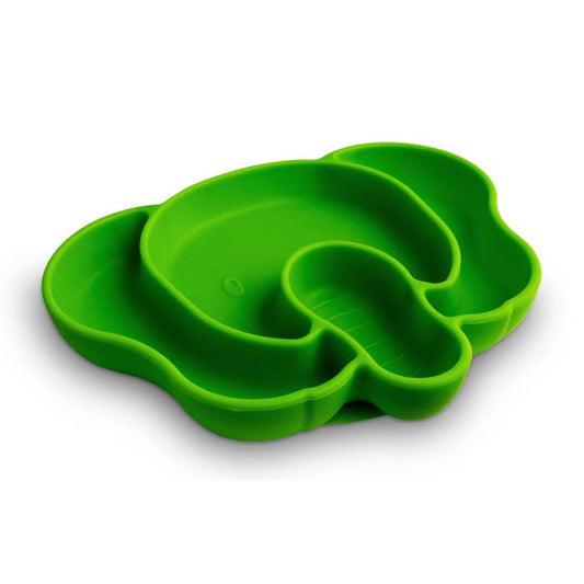 Thinkbaby & Thinksport Suction Plate Green Elephant