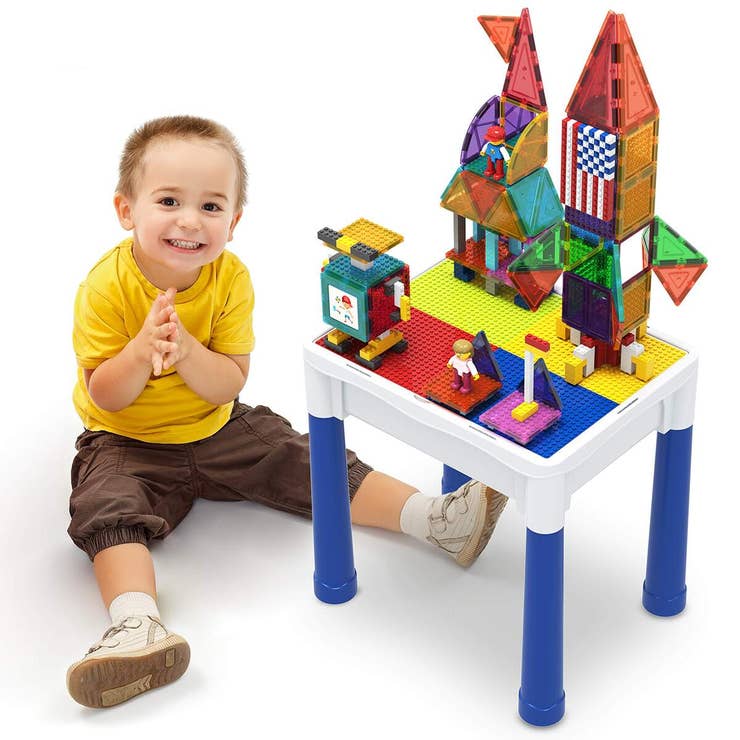 316pcs Building Brick Activity Play Table Set