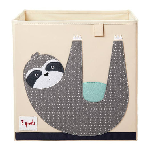 3 Sprouts Sloth Storage Box