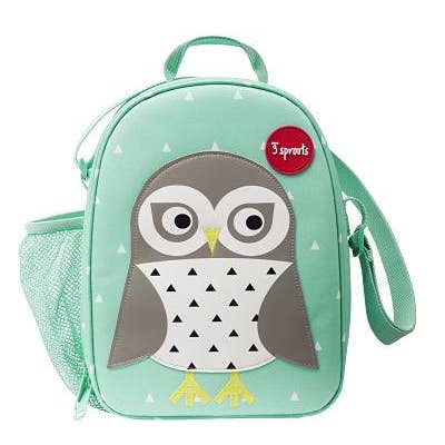 3 Sprouts Owl Lunch Bag