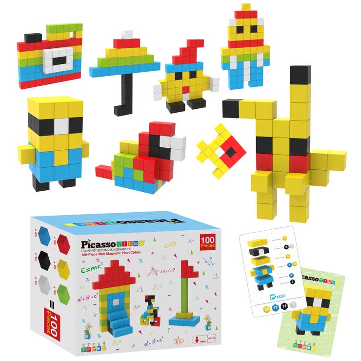 Mini Magnetic .5" Cube Set - 100pc